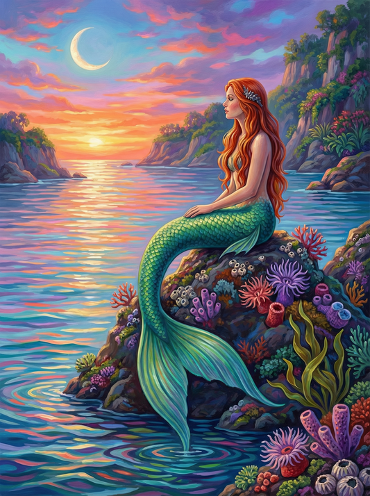 Moonlit Siren of the Cove (120 Colors)