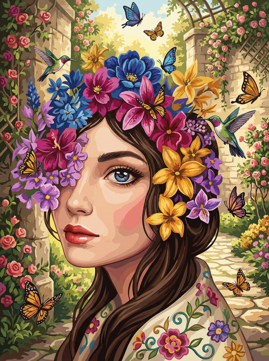 Garden of Butterflies (80 Colors)