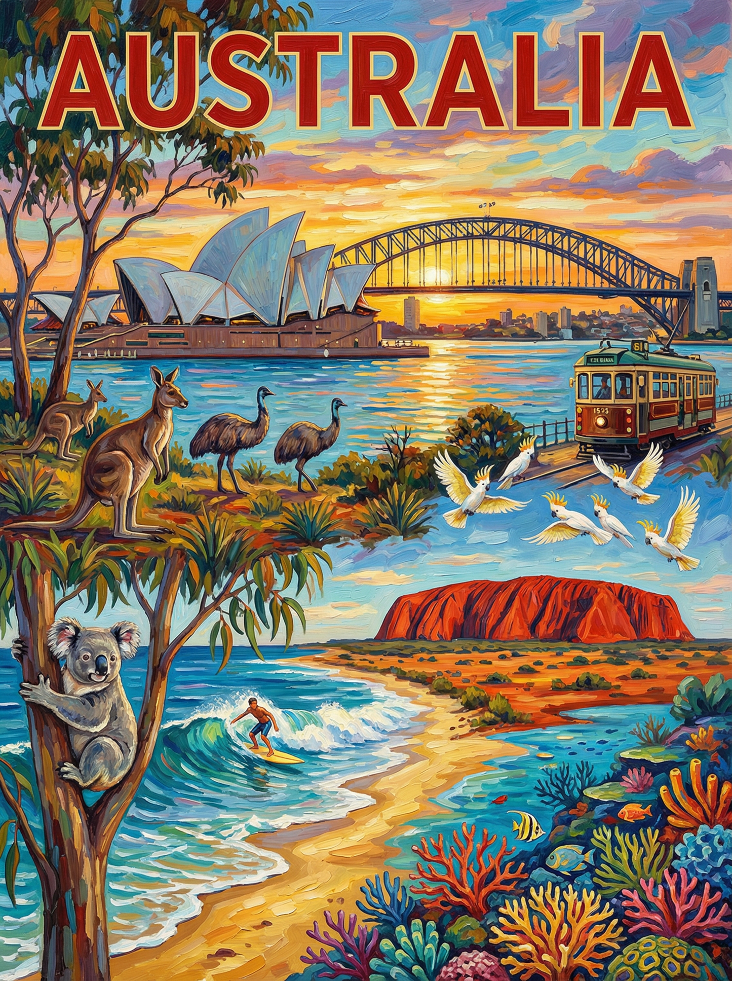 Australia Iconic Wonders (120 Colors)