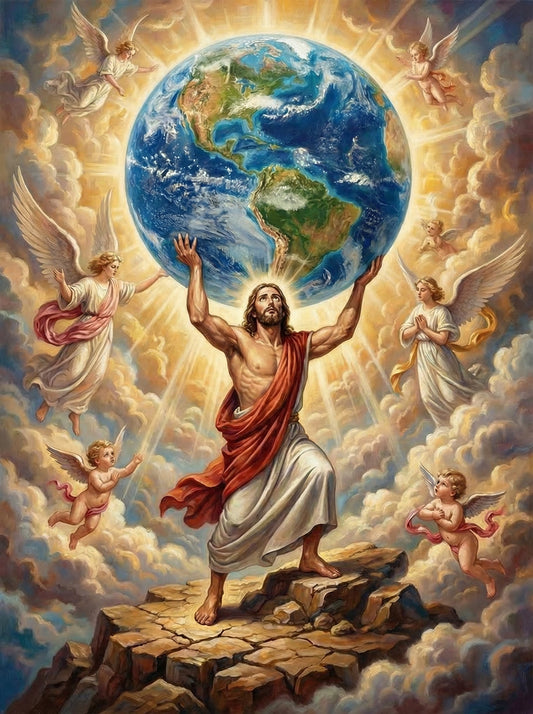 Divine Strength Lifting Earth (120 Colors)