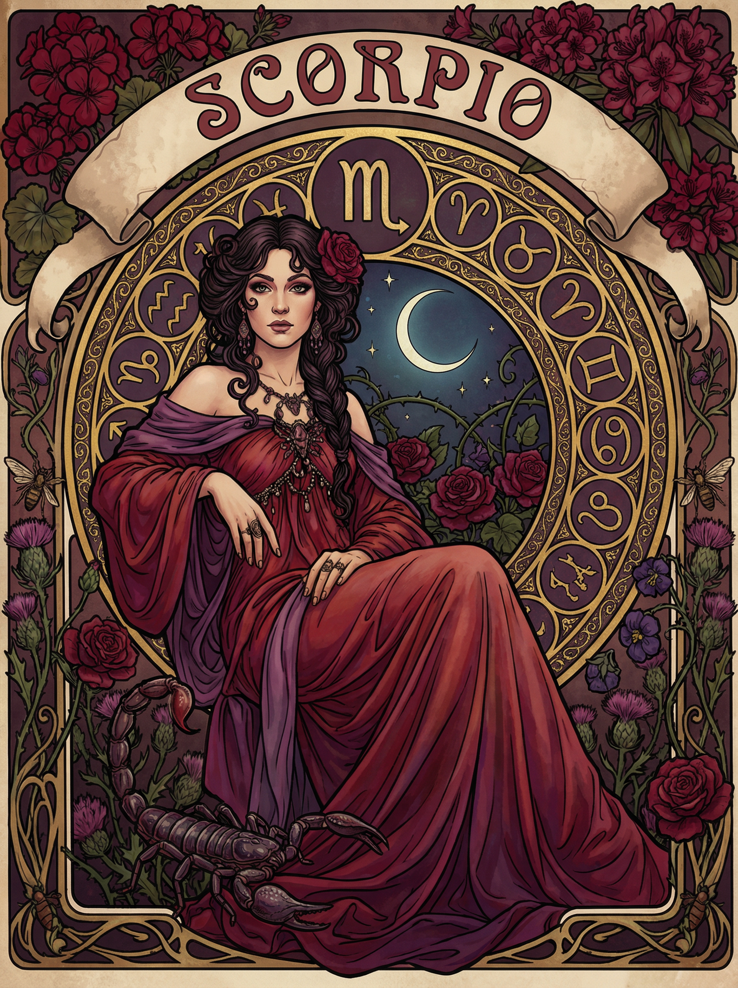 Scorpio Night Empress (120 Colors)