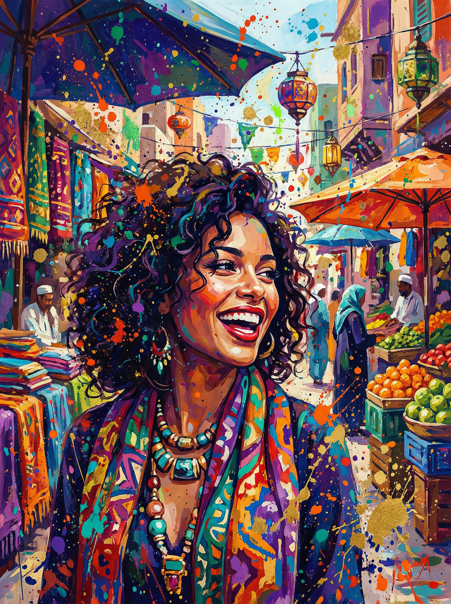 Market of a Thousand Colors (80 Colors)
