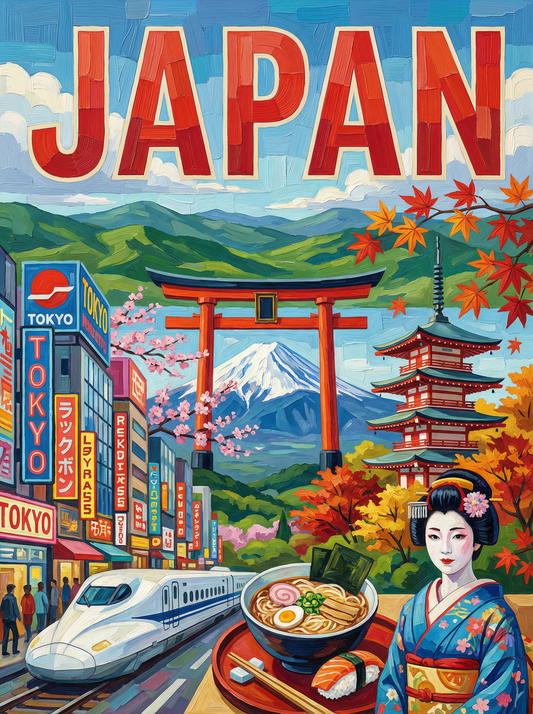 Japan Timeless Journey (80 Colors)