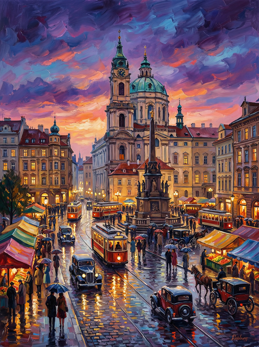 Old Town Twilight Tram (80 Colors)