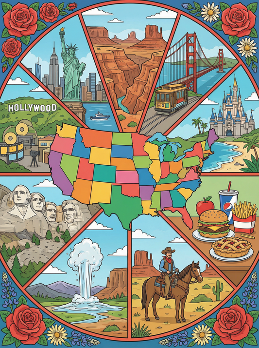 United States Iconic Trails (120 Colors)