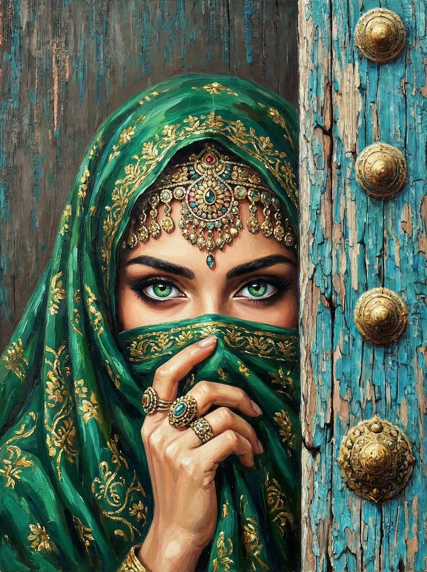 Emerald Veiled Mystery (120 Colors)