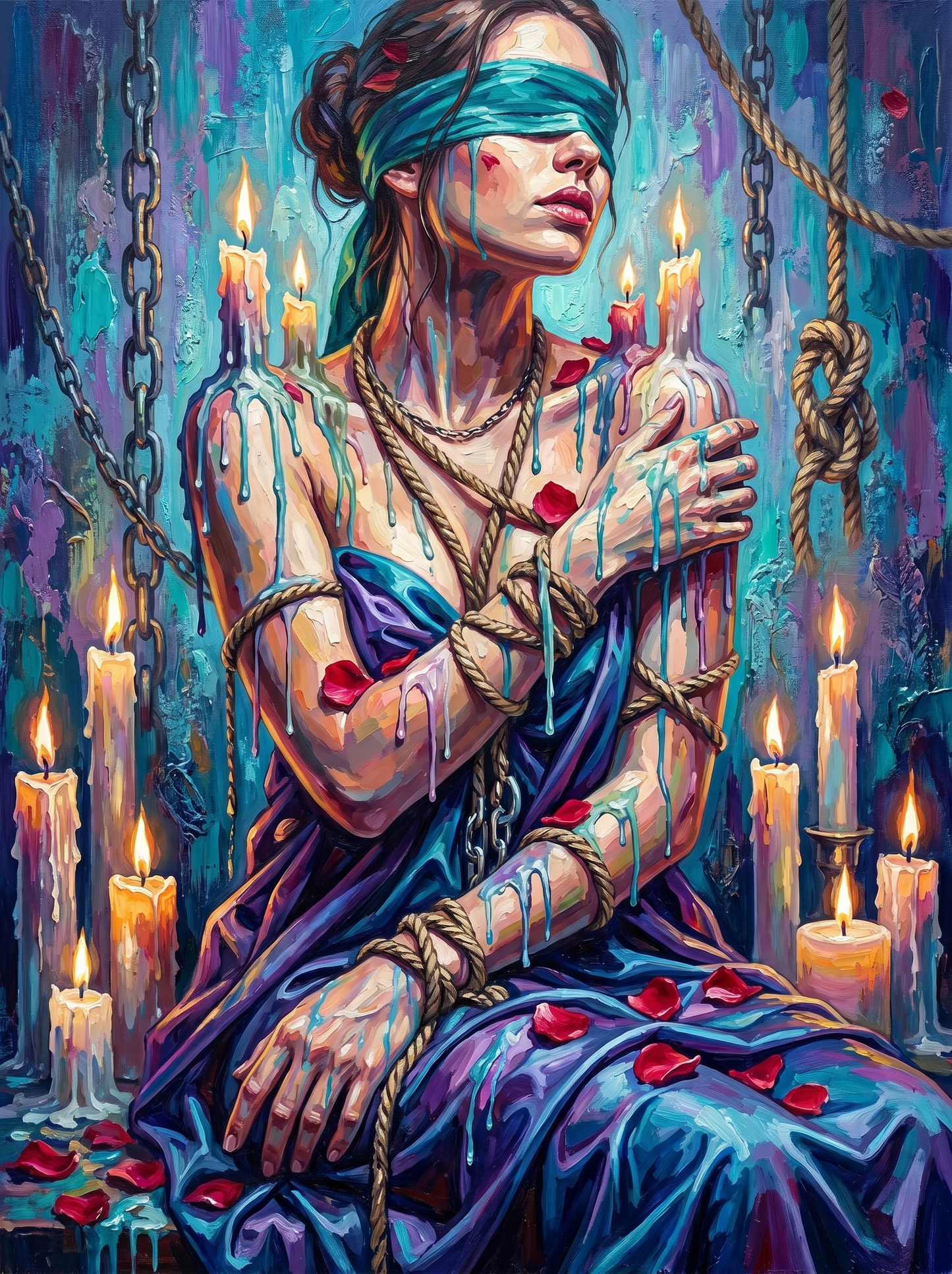 She Held Herself Through It (80 Colors)