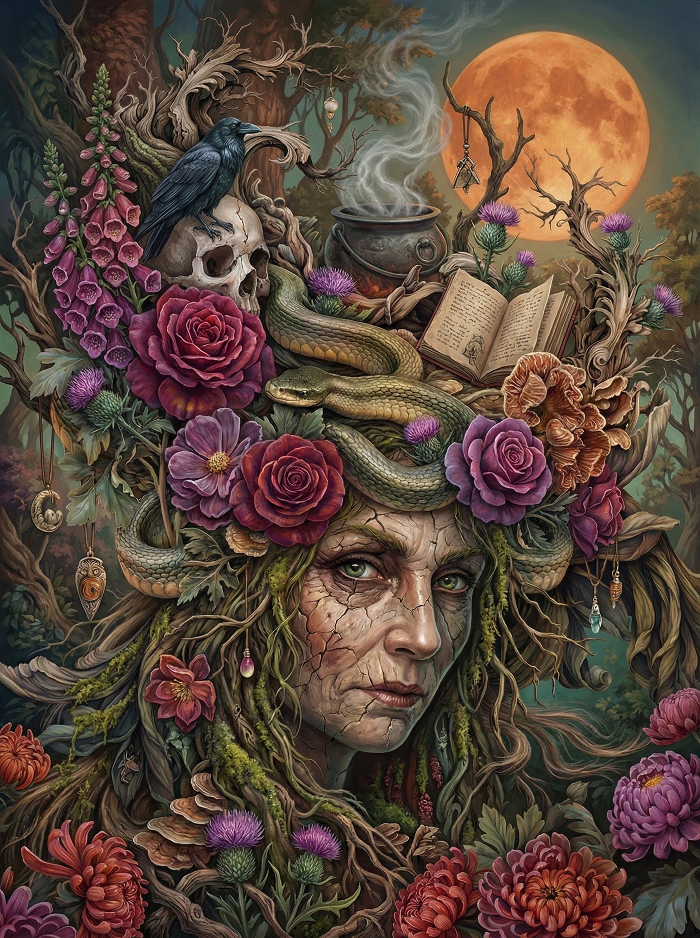 Enchanted Witch Garden (80 Colors)
