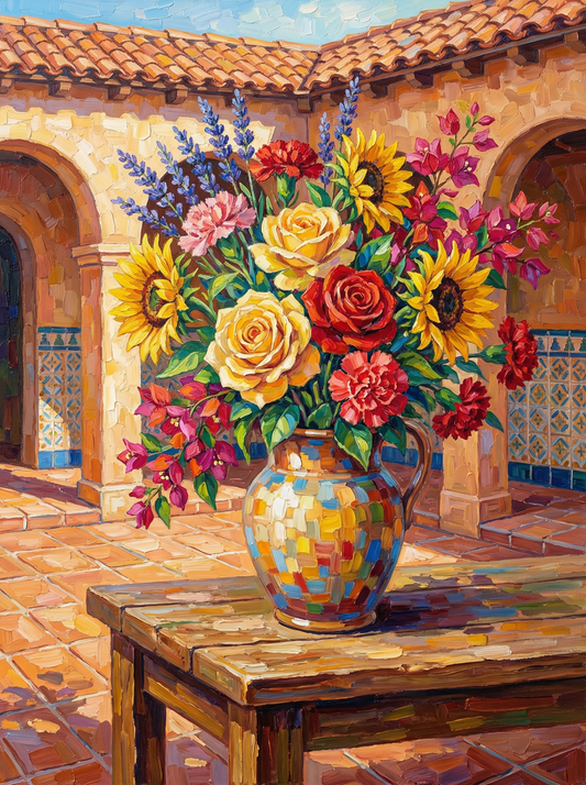 Exotic Flower Bouquet Medley (80 Colors)