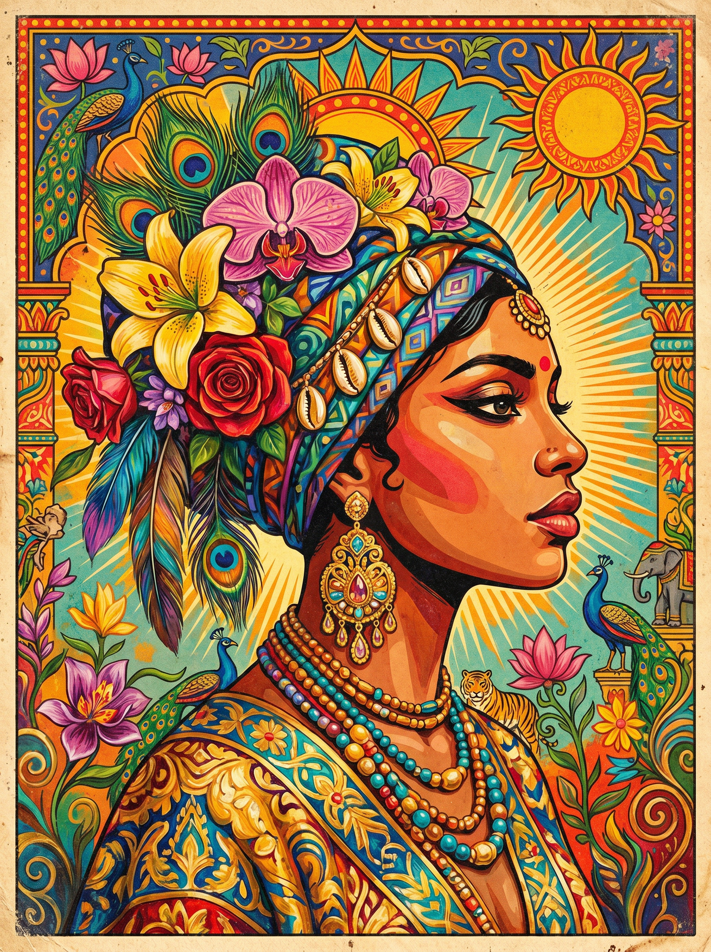 Floral Crown Maiden (120 Colors)