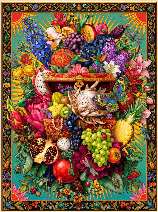 Floral Fruit Abundance (120 Colors)