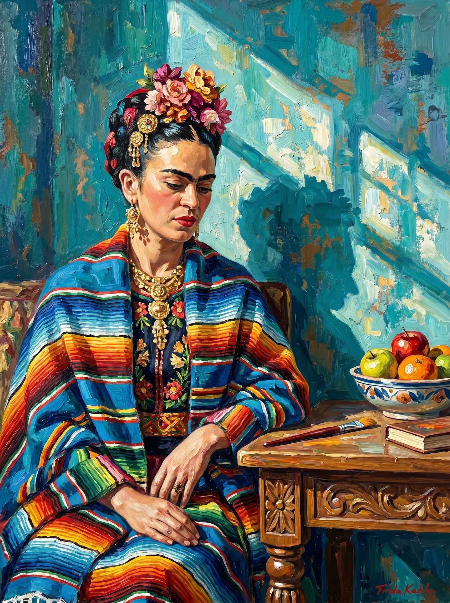 Fridas Studio Portrait (120 Colors)