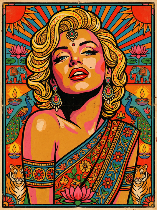 Golden Glamour Woman (120 Colors)