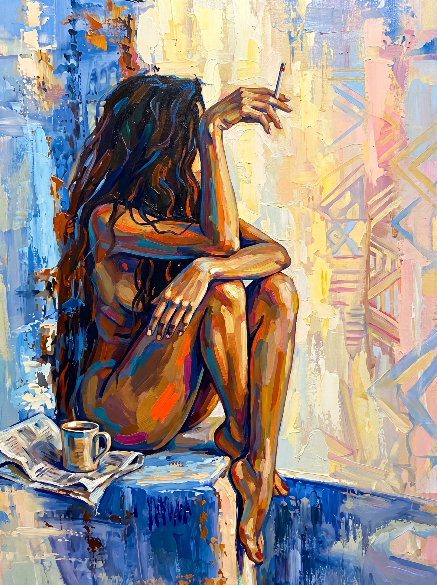 Golden Light Quiet Contemplation (120 Colors)