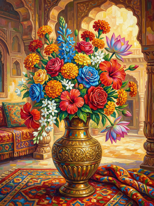 Golden Palace Arrangement (120 Colors)