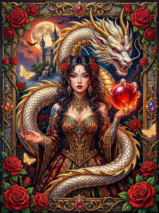 Golden Snake Sorceress (80 Colors)