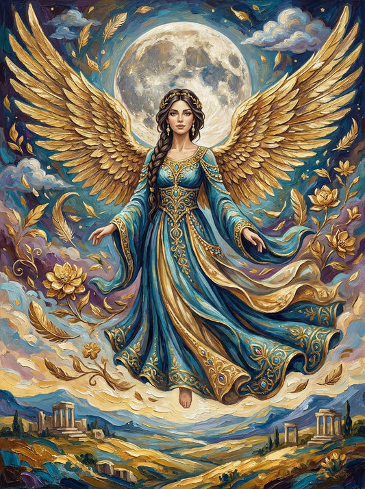 Heavenly Angel With Moonlight (120 Colors)