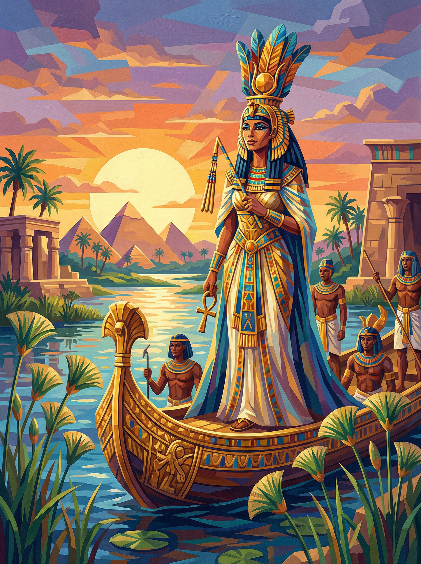 Nile Queen’s Journey (120 Colors)
