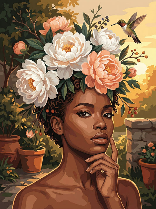 Golden Peony Grace (80 Colors)