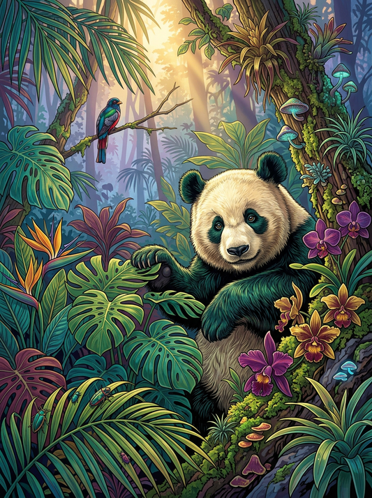 Emerald Jungle Panda (80 Colors)