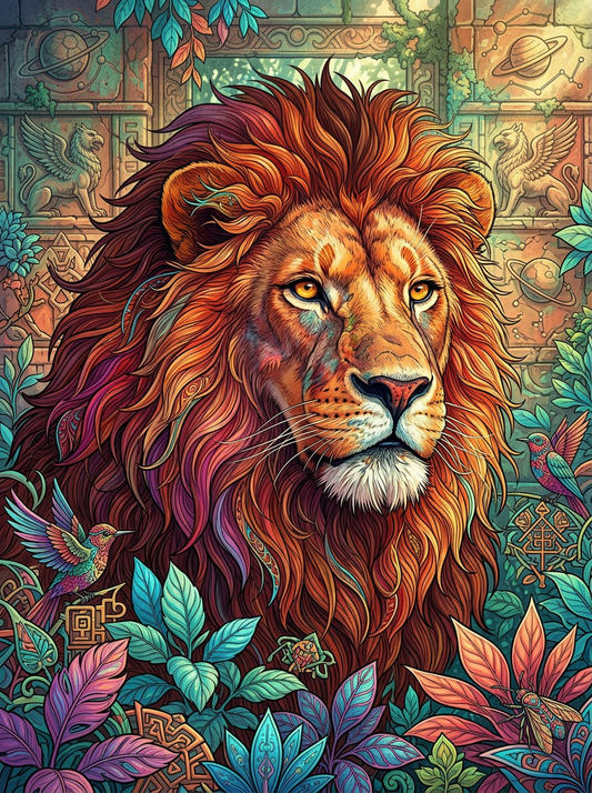 Mystic Jungle Lion (80 Colors)