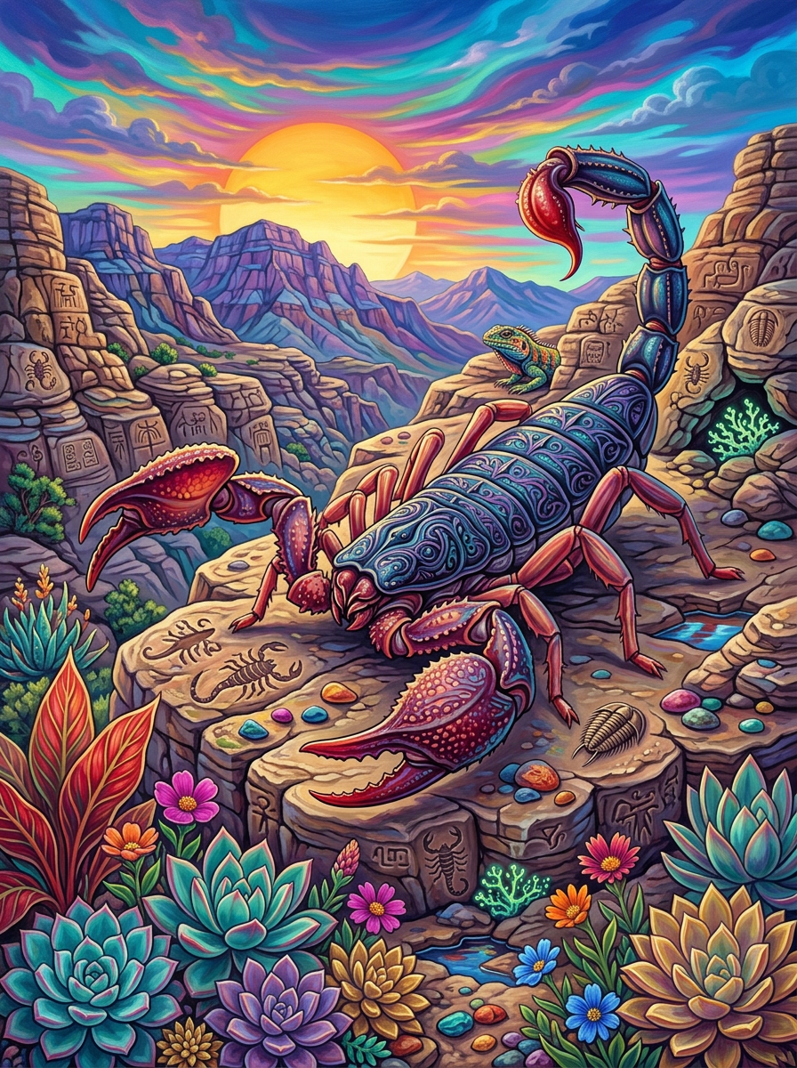 Sunset Canyon Scorpion (120 Colors)