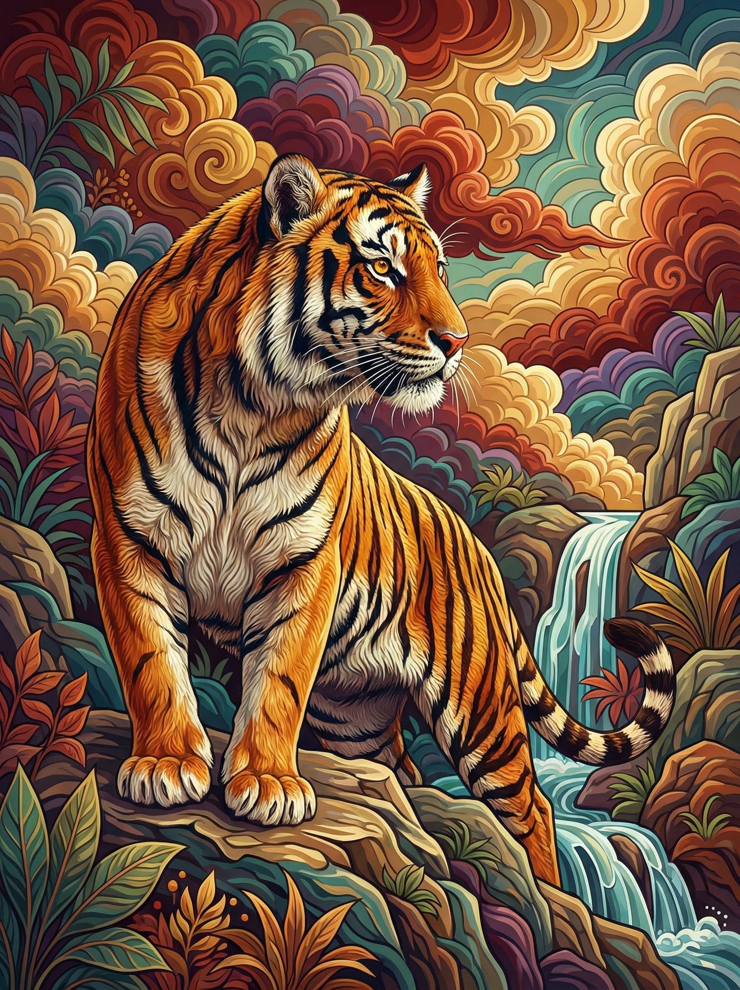 Majestic Falls Tiger (80 Colors)