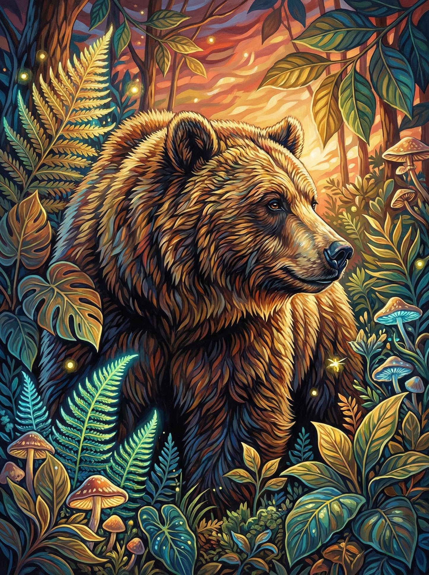 Twilight Forest Bear (80 Colors)