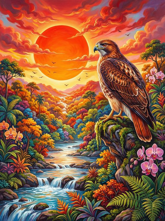 Crimson Sun Sentinel (120 Colors)