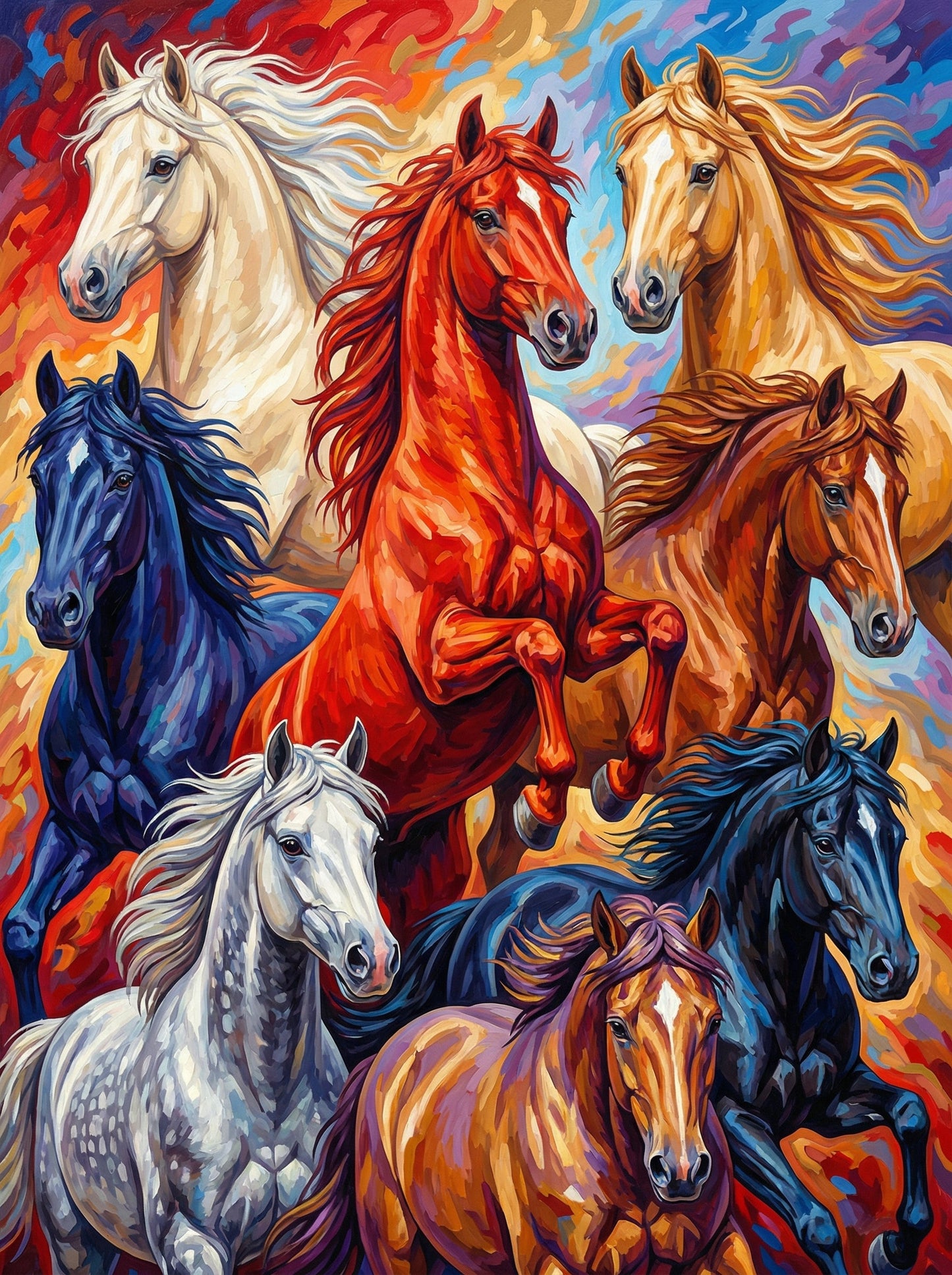 Wildfire Seven Stallions (80 Colors)
