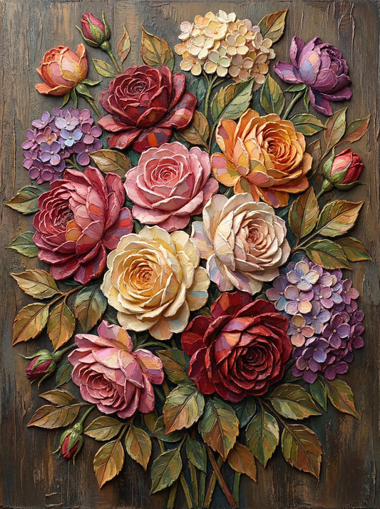 Antique Rose Harmony (80 Colors)