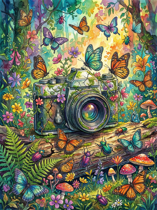 Enchanted Butterfly Camera (120 Colors)