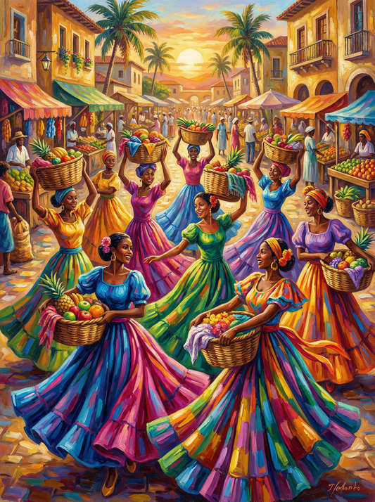 Sunset Market Dance (80 Colors)