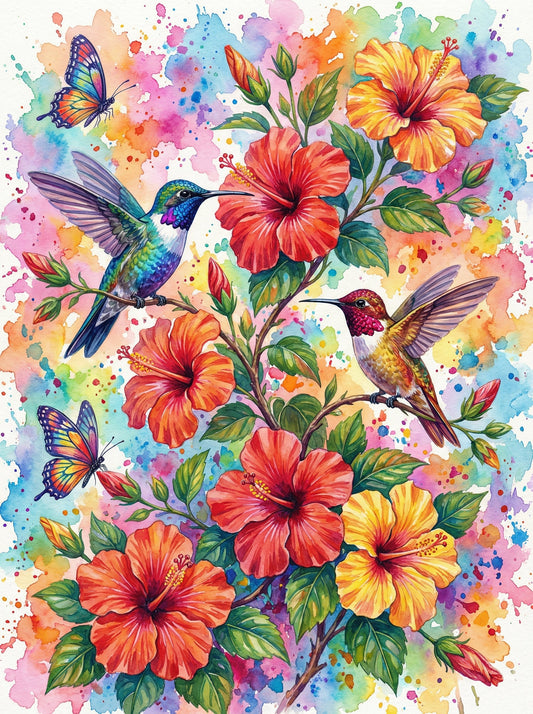 Hummingbird Tropical Nectar Harmony (80 Colors)
