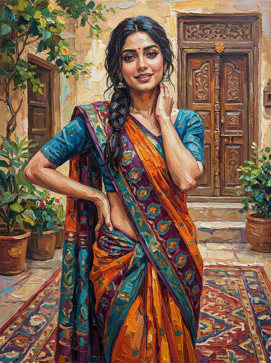 Indian Woman Heritage (120 Colors)