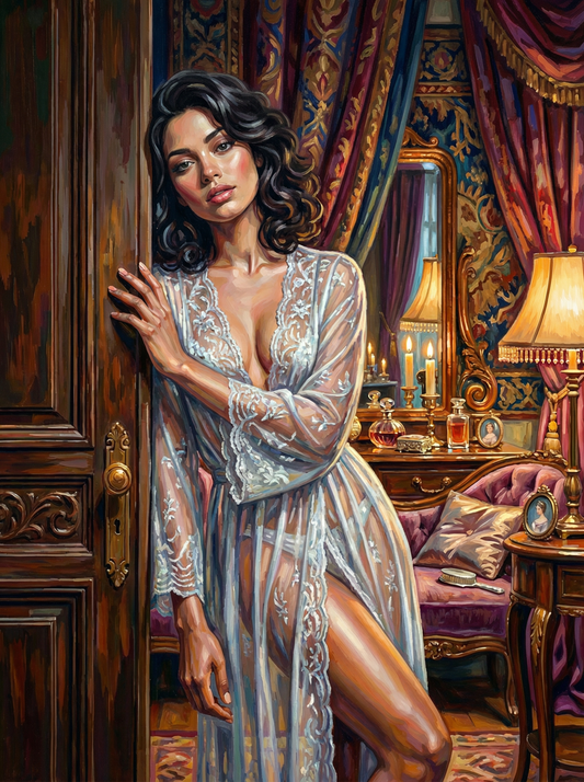 Lace Boudoir Elegance (80 Colors)