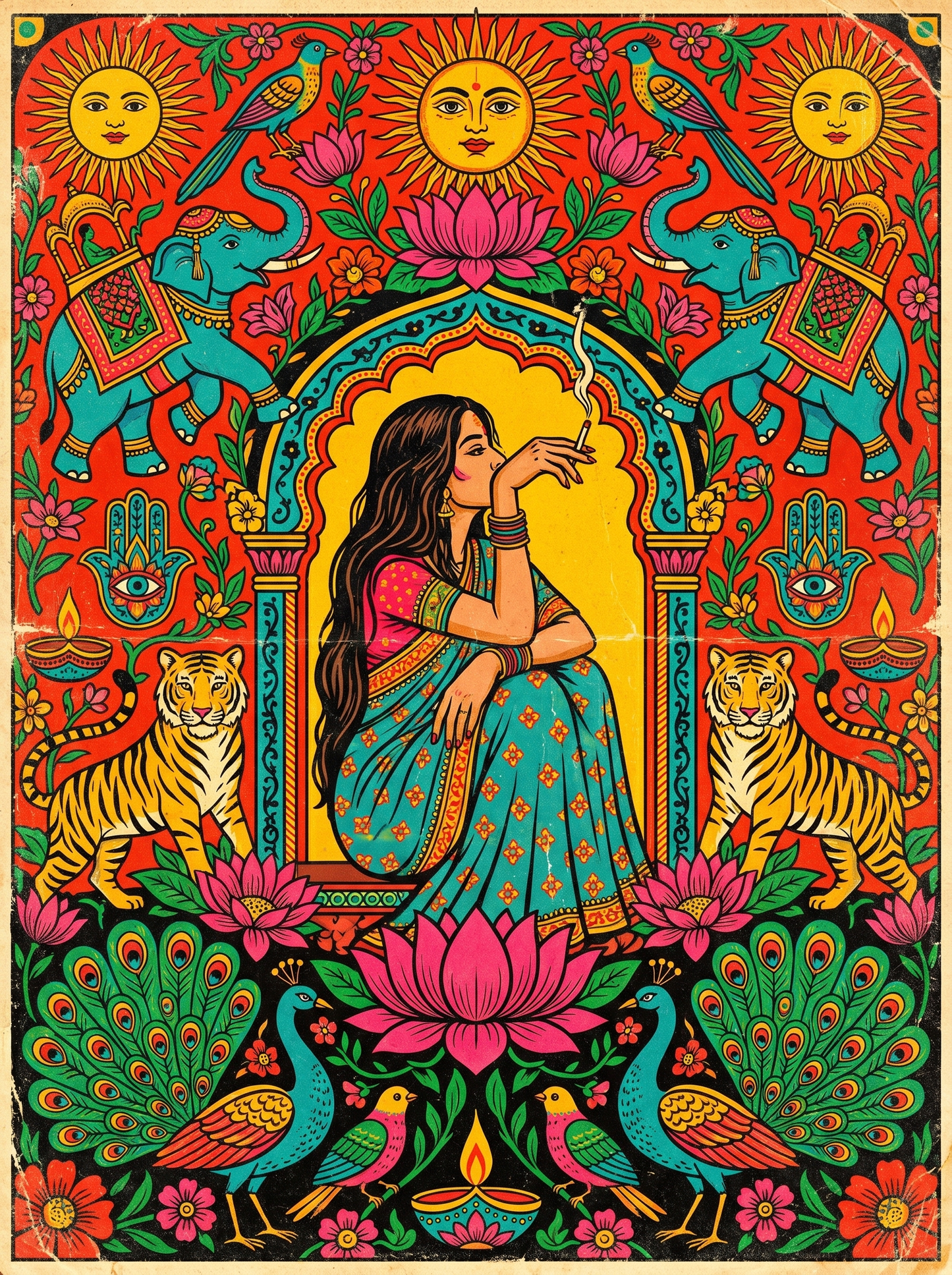 Lotus Couple Embrace (120 Colors)