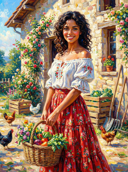 Sunlit Cottage Harvest (80 Colors)