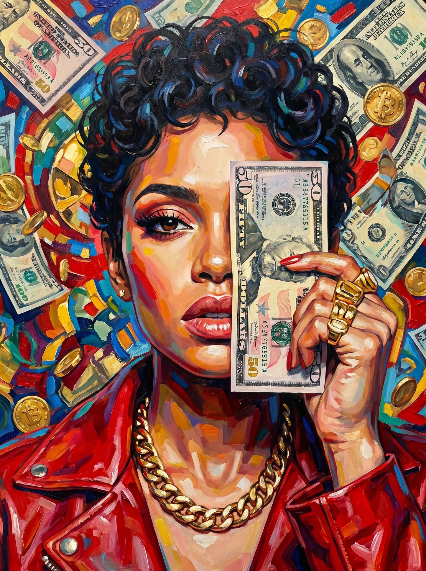 Money Moves Woman (120 Colors)