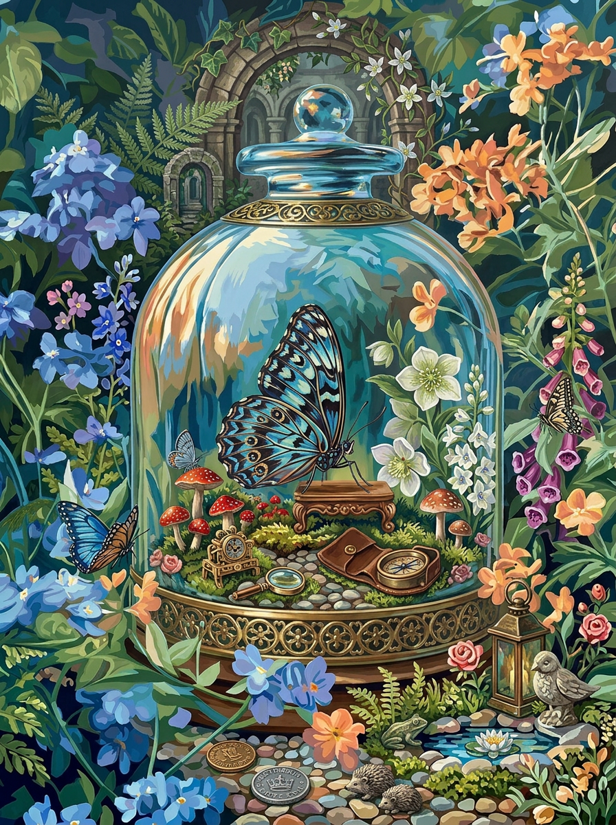 Mystical Butterfly Garden (80 Colors)