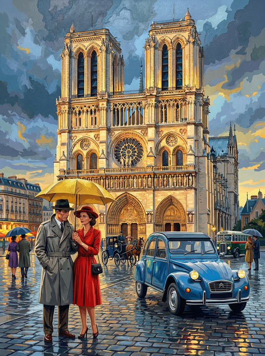Notre Dame Romance Rainy Day (80 Colors)