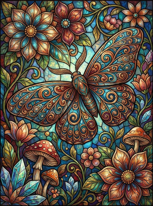 Ornate Garden Moth (120 Colors)
