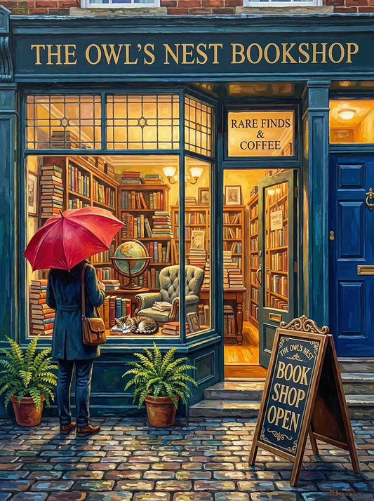 Owls Nest Bookshop (120 Colors)