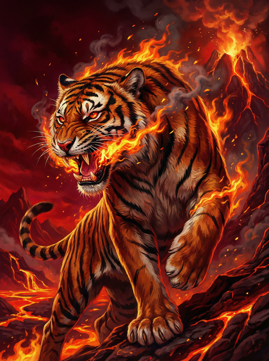 Tiger, Unextinguished (80 Colors)