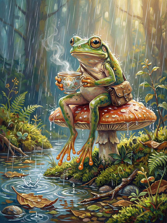 Rainy Day Frog Tea (120 Colors)