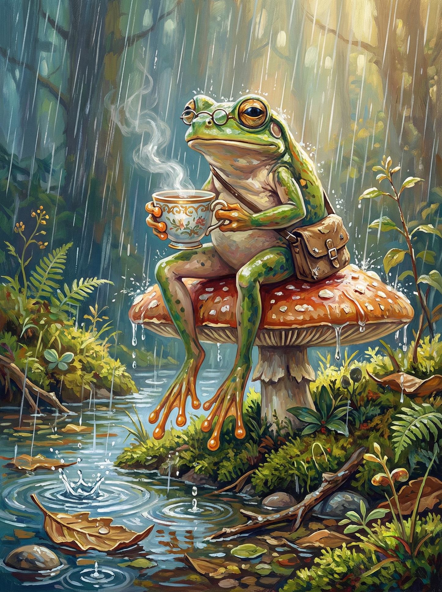 Rainy Frog Mushroom (80 Colors)