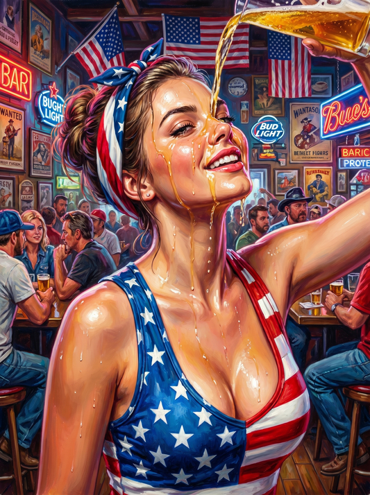 Retro American Bar (80 Colors)