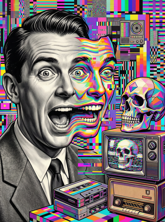 Retro Glitch Pop Art (120 Colors)