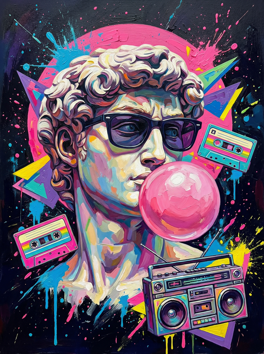 Retro Statue Bubblegum (120 Colors)