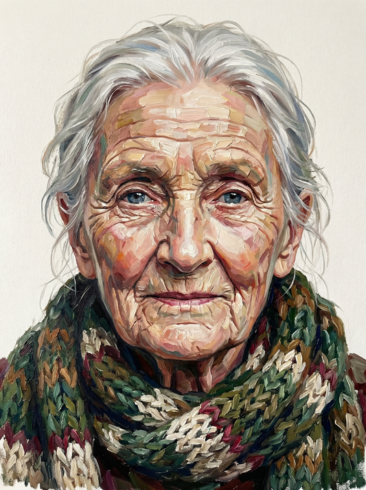 Serene Elder Face (120 Colors)